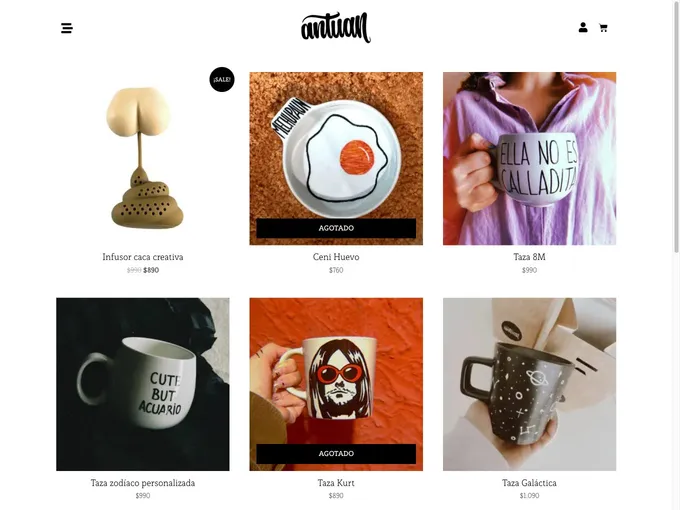 Antuan — E-commerce